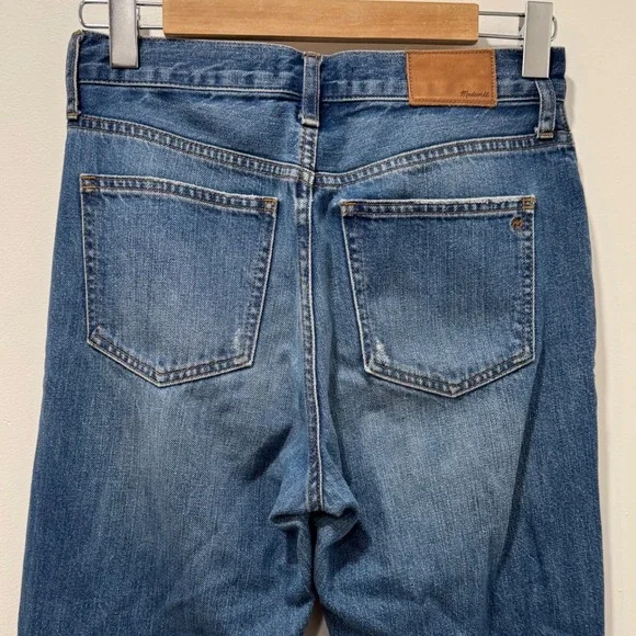 Madewell The Perfect Vintage Jean Women's Size 26 Distressed Denim High Rise - Picture 5 of 9